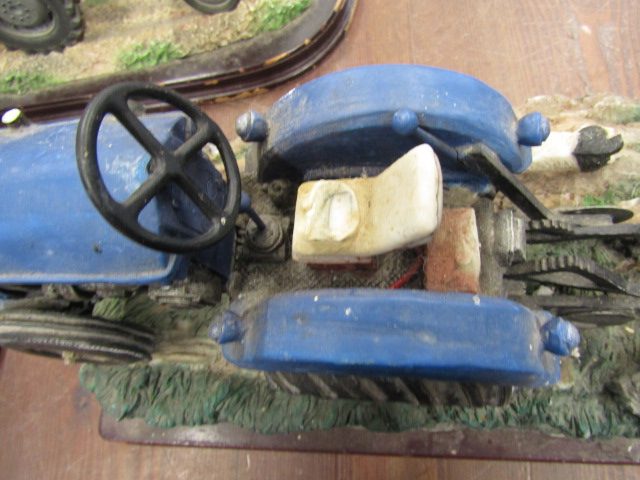 3 farming figurines, 2 have slight damage as pictured - Image 3 of 10