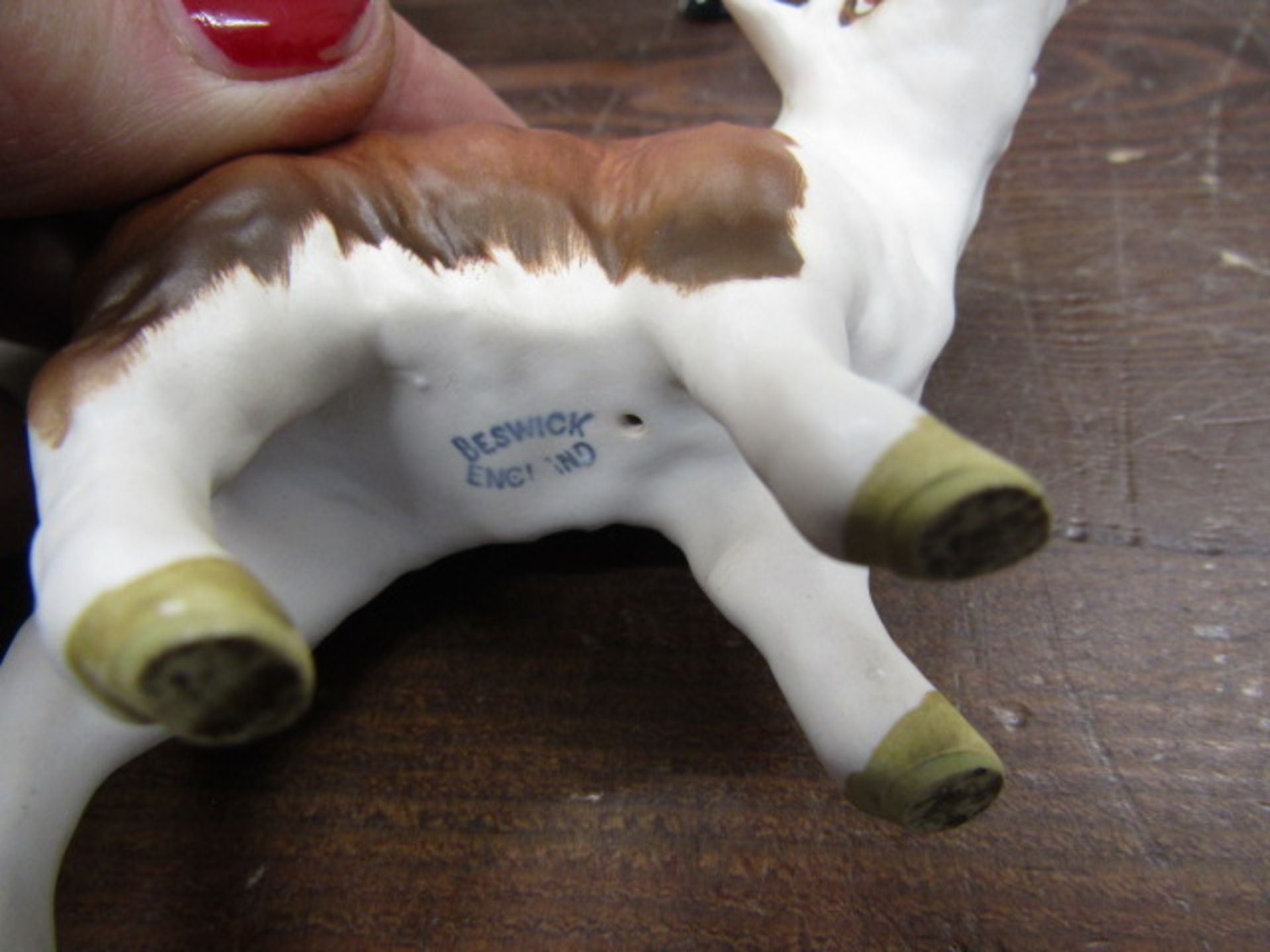 Beswick calf and various animal figurines - Image 3 of 10