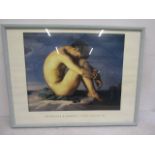 Hippolyte Flandrin framed poster 84x65cm