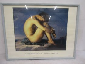 Hippolyte Flandrin framed poster 84x65cm