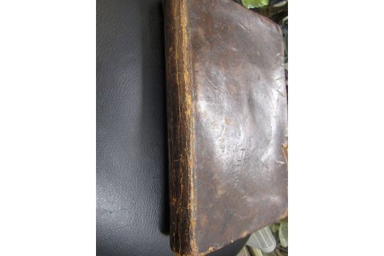 Gan William Gurnal B.D Cristion Mewn Draethawd- Welsh book/bible cr1800 pub: T.Gee in leather - Image 2 of 5