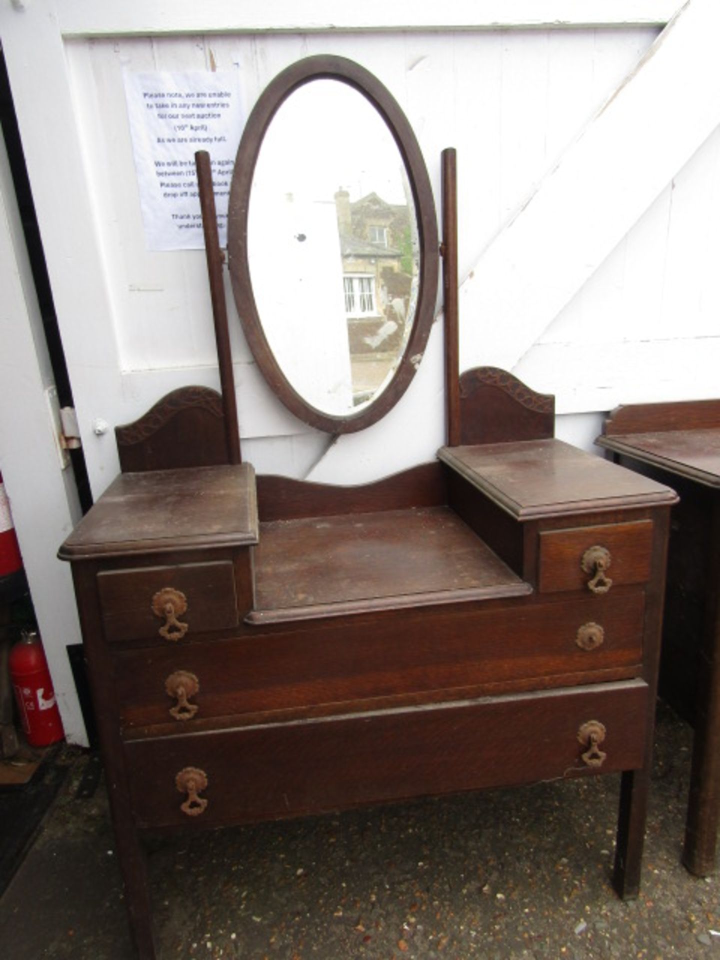 Dressing table and set drawers - Image 3 of 4