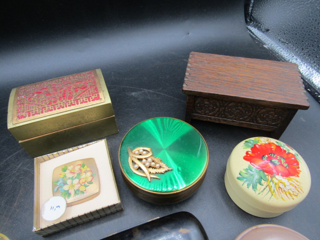 Collection of sewing boxes and pots - Image 6 of 10