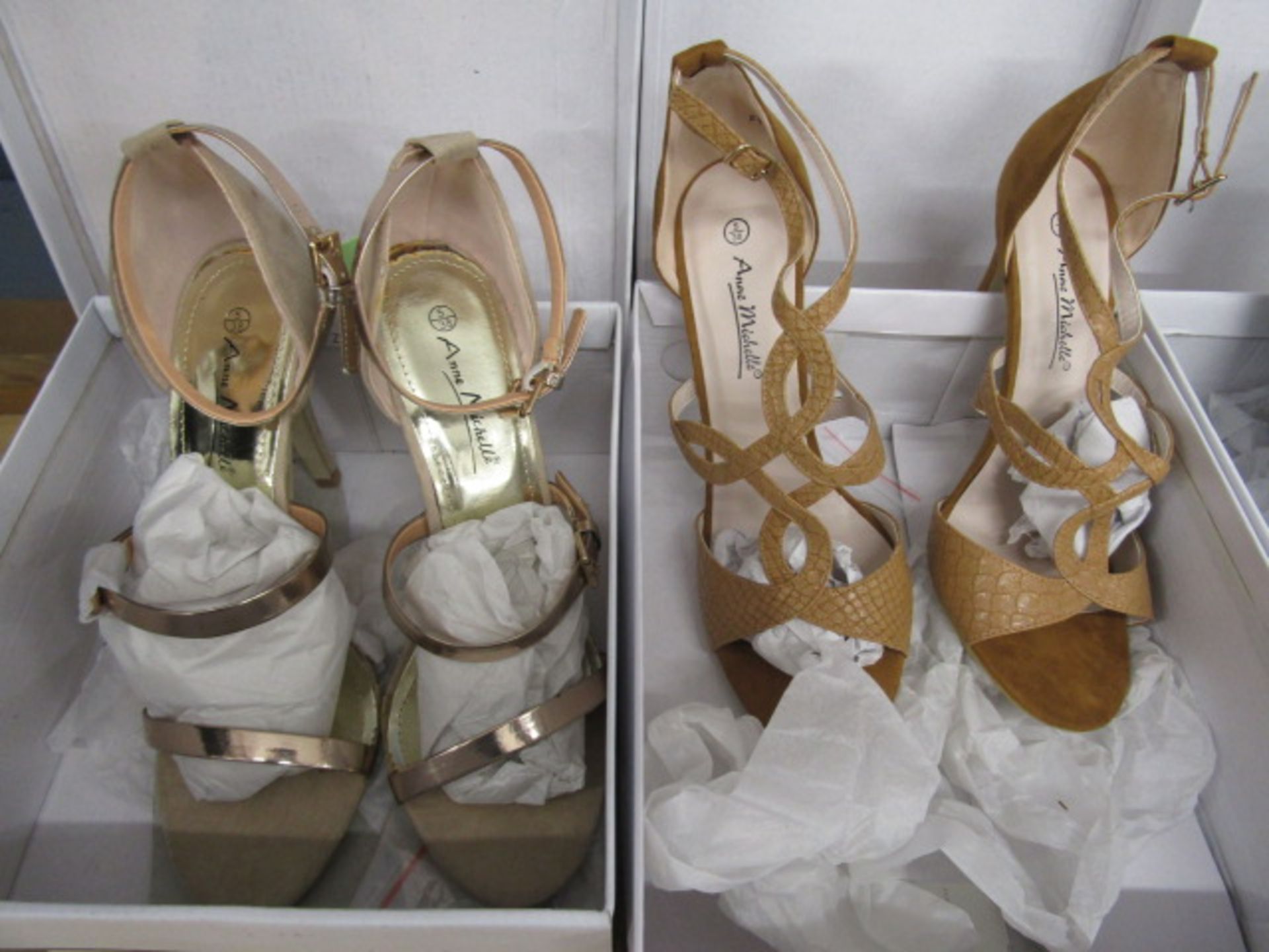 4 pairs Anne Michelle ladies shoes size 5 - Image 2 of 3