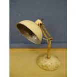 Vintage desk/work lamp (in need of re-wiring)