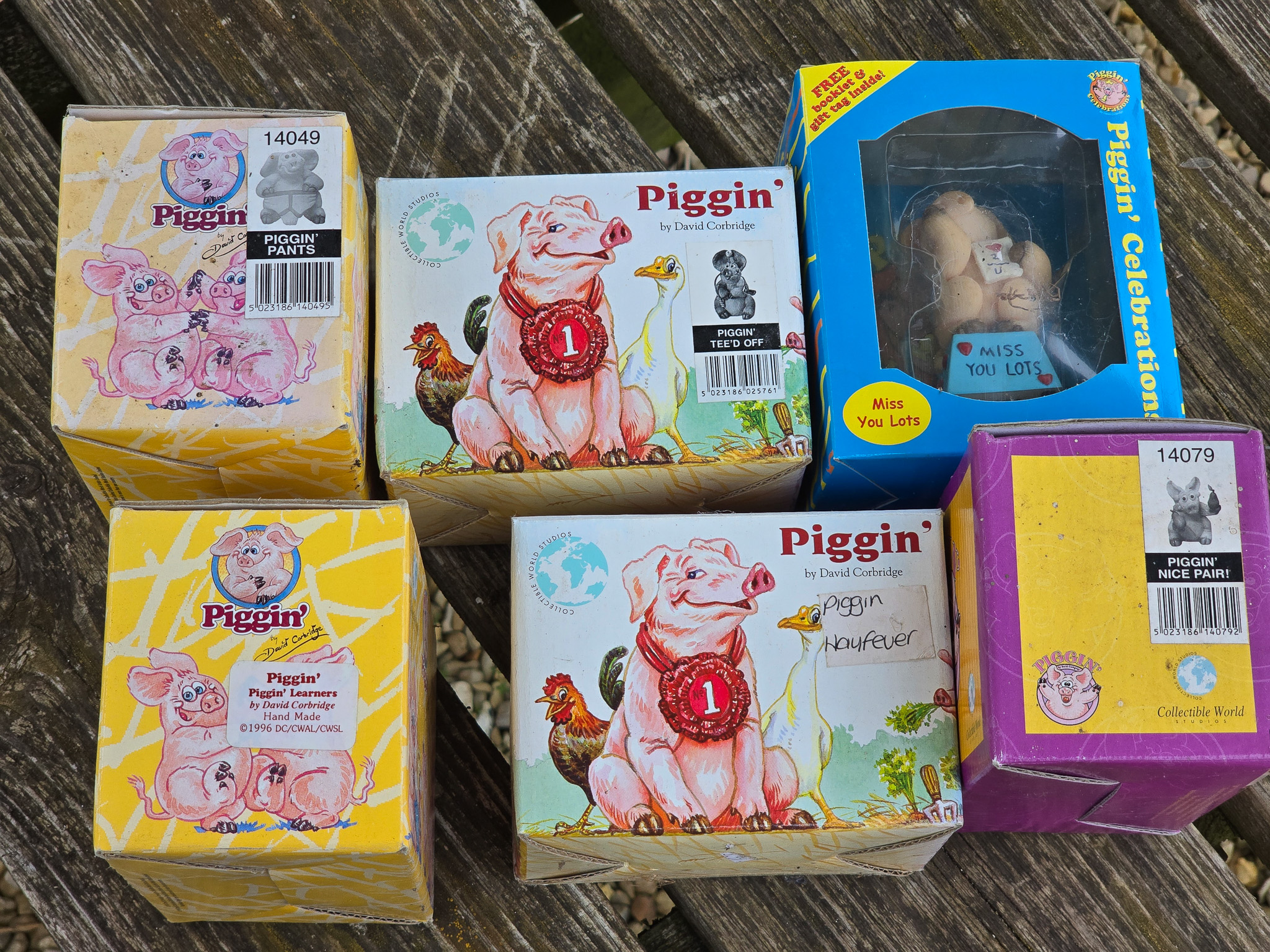 Piggin figure includes some signed items and most are boxed - all new - Image 9 of 10