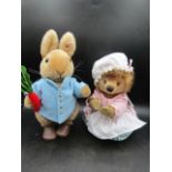 Steiff Peter Rabbit and Twiggy-Winkle