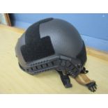 Kevlar (Aramid) ballistic FAST helmet with copy of test report- large size, unused