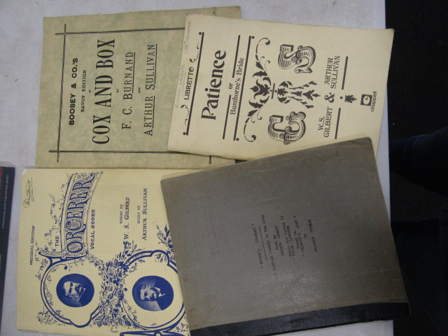 Gilbert & Sullivan musical scores and Librettos from various musicals - Image 6 of 10