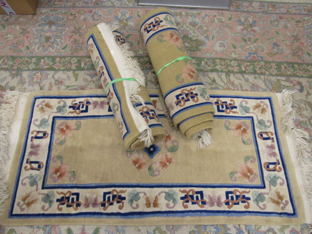 3 Chinese rugs