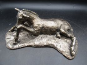 Frith cold cast bronzed resin horse