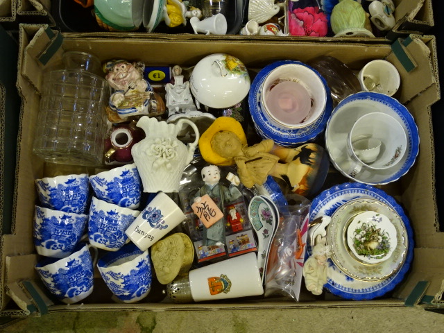 Stillage containing glass, china and collectables etc (contents only stillage not included) - Image 5 of 18