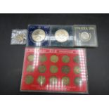 3pence display collection along with collectable coins