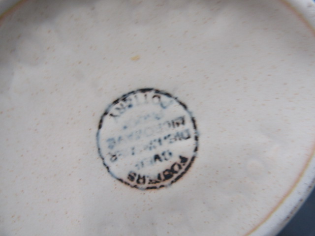 A Fosters pottery gurgle jug 20cmH - Bild 2 aus 2