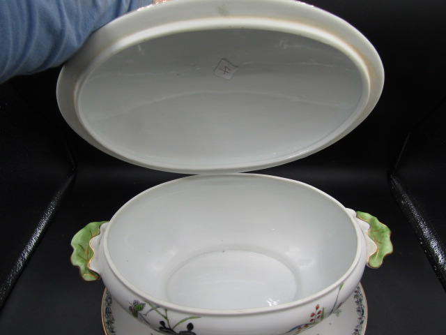 Aichi china WW2 occupation tureen, stand and ashtray - Image 3 of 5