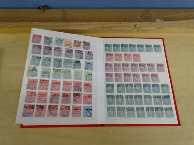 2 Stamp albums containing mostly Great British stamps - Image 8 of 12