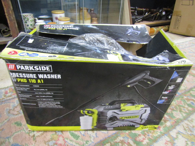 Parkside pressure washer as new in box