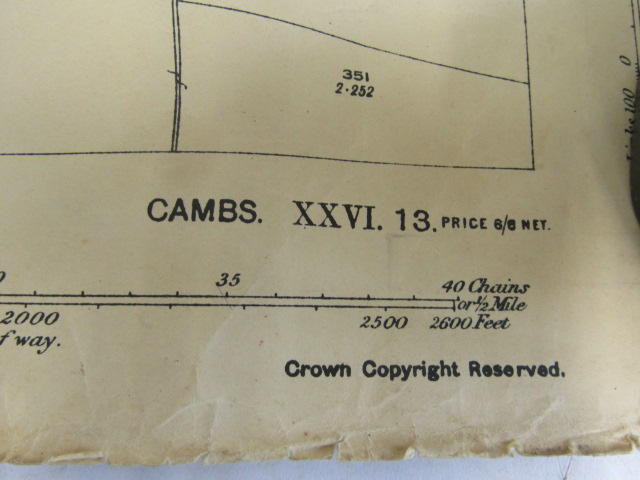 2 1927 o/s plans of Cambridgeshire - Bild 5 aus 11