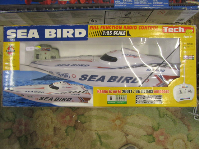 Sea Bird remote control boat unchecked