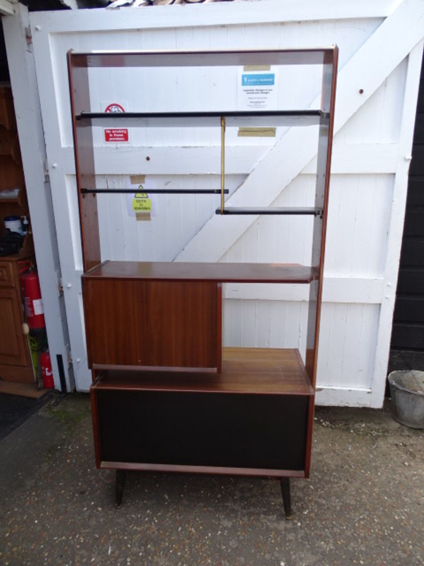 Retro G-Plan Librenza room divider on legs H192cm W95cm D46cm approx - Image 2 of 2
