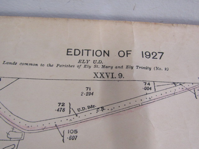 2 1927 o/s plans of Cambridgeshire - Bild 2 aus 11