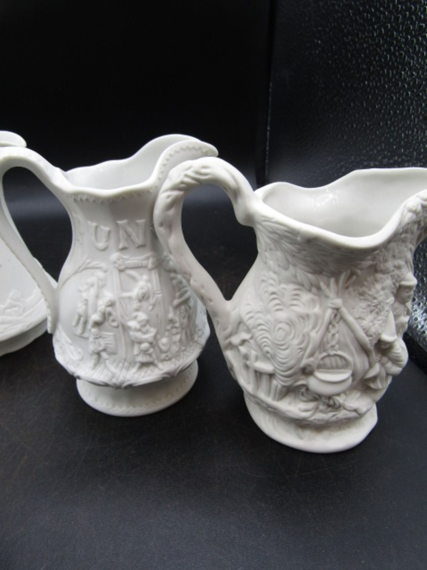 7 Portmeirion blanc de blanc jugs - Image 3 of 5