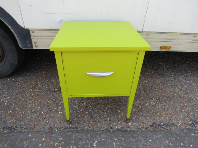 Green side table