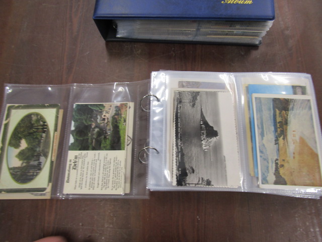 Postcard album and loose sleeved postcards - Image 22 of 32