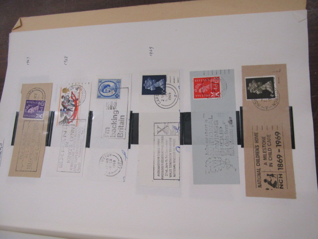 Slogan postmarks 1918-1981 small 'album' - Image 4 of 6