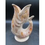A Fosters pottery gurgle jug 20cmH