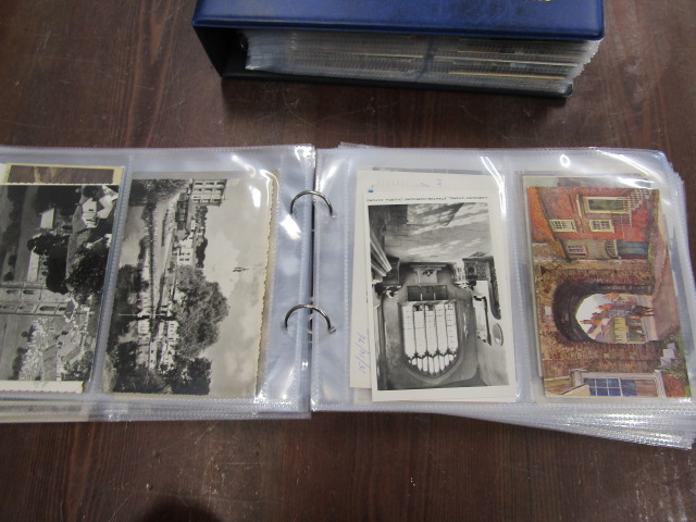 Postcard album and loose sleeved postcards - Image 27 of 32