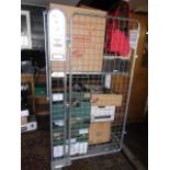 A stillage of china, glass sundry household items stillage not included and all items must be