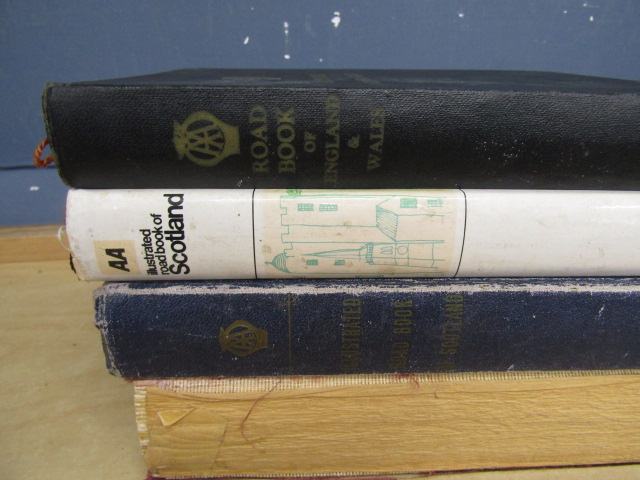 AA road books x 4 1950,1972, 1960, 1961 - Image 2 of 2