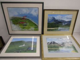 William Backshall original paintings planes inc Red Arrows