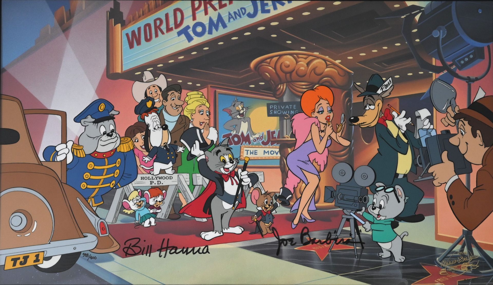 Tom & Jerry signed hand painted cel - Image 4 of 4