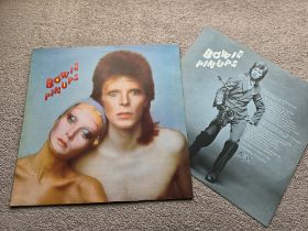 David Bowie Pinups Mainman Original UK Vinyl LP + Insert