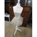 A mannequin with tutu