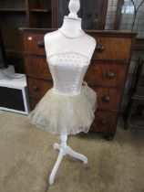A mannequin with tutu