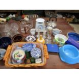 Various china, glass and sundries