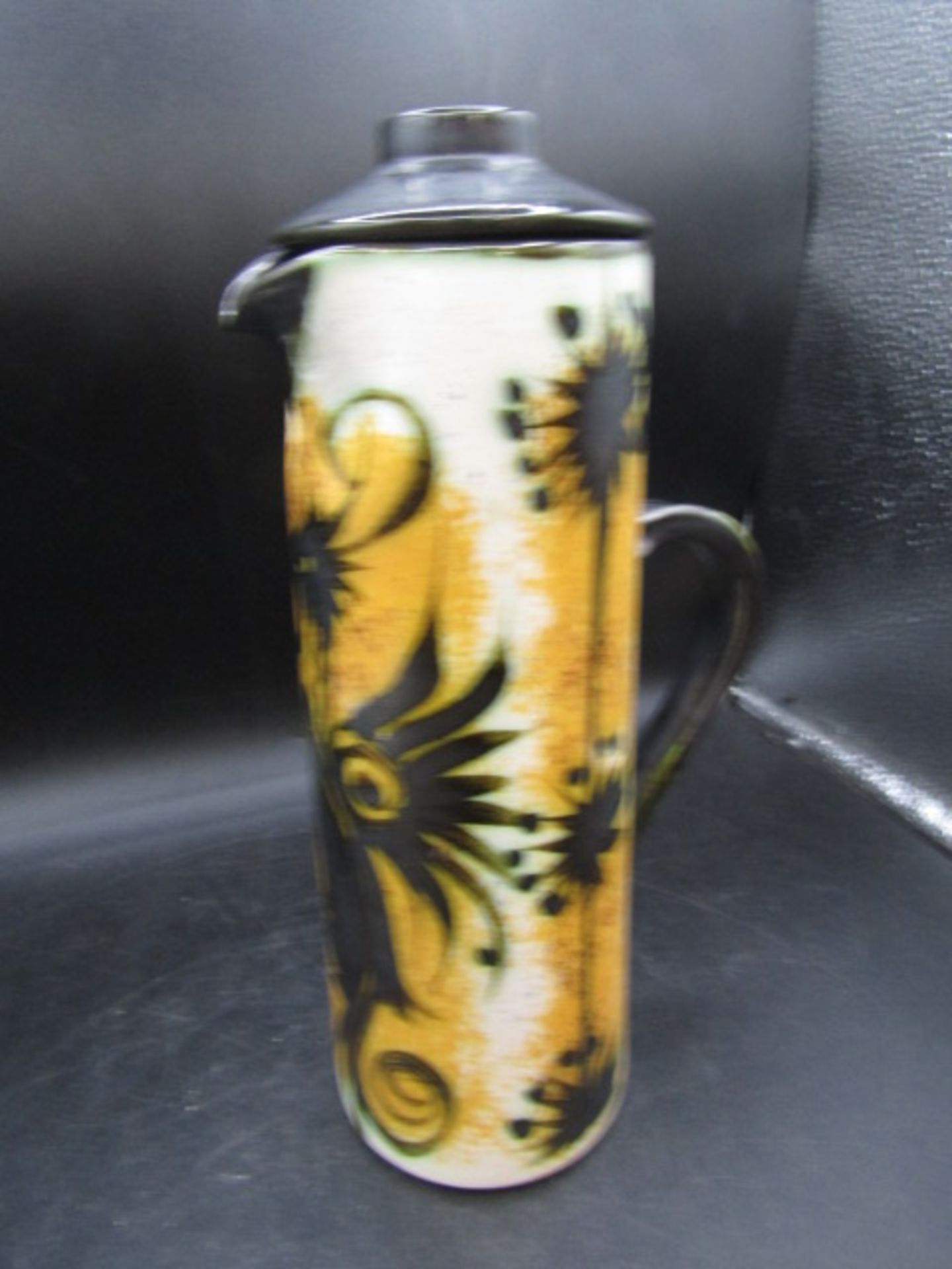 Celtic pottery Newlyn vases, mug, coffee pot and tea pot - Image 7 of 8