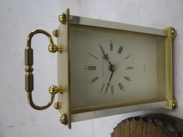 Barometer and carriage clock - Image 2 of 3