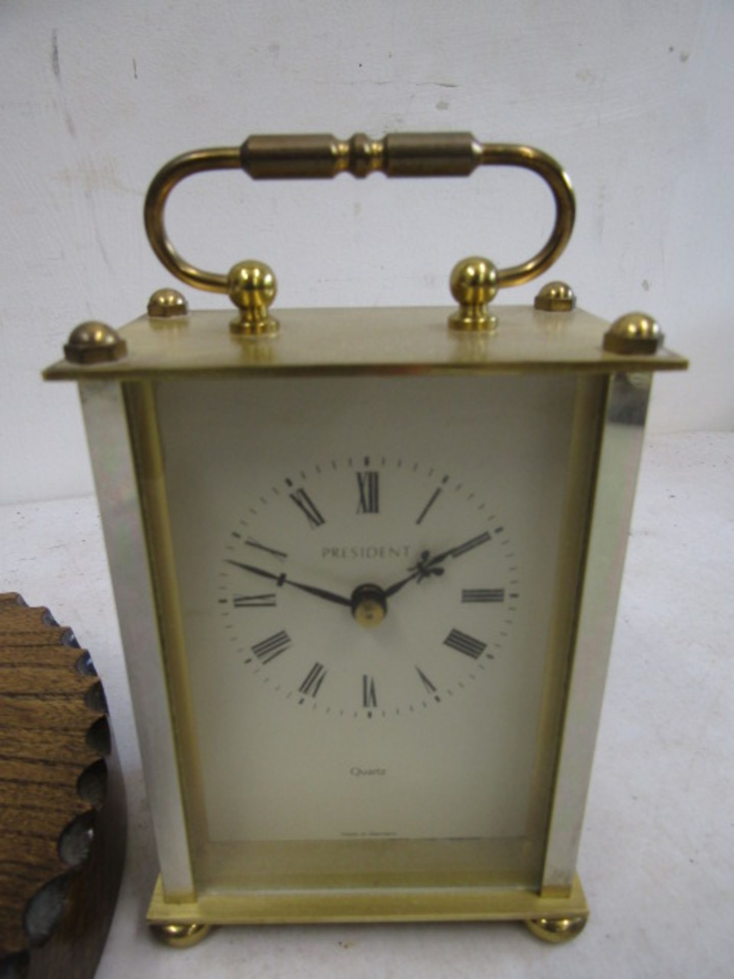 Barometer and carriage clock - Image 2 of 3