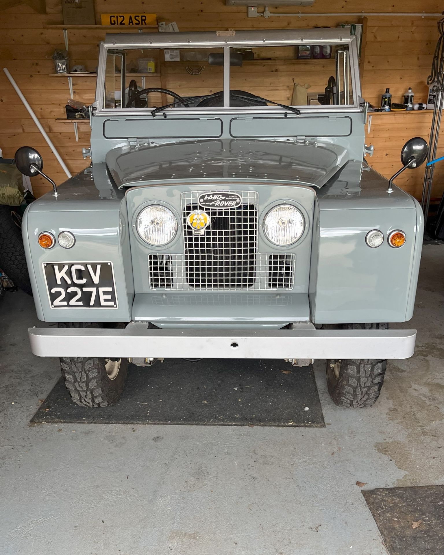 1967 Land Rover 88 Series IIA, this historic vehicle has been professionally restored from the