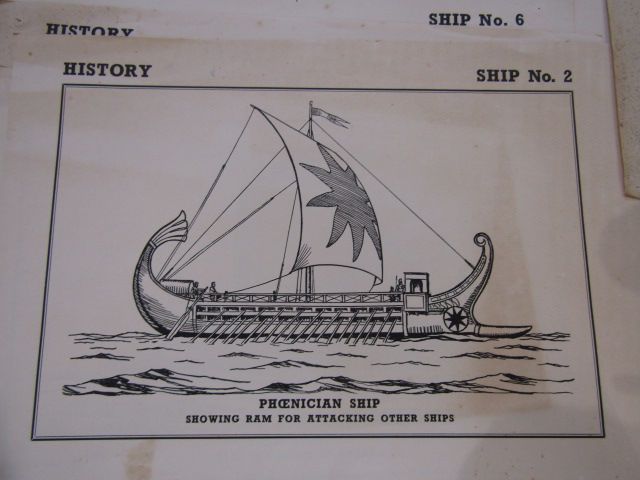 Vintage education prints History Viking ships  (15) Religious Instruction - 8 charts and 3 maps an - Image 6 of 32