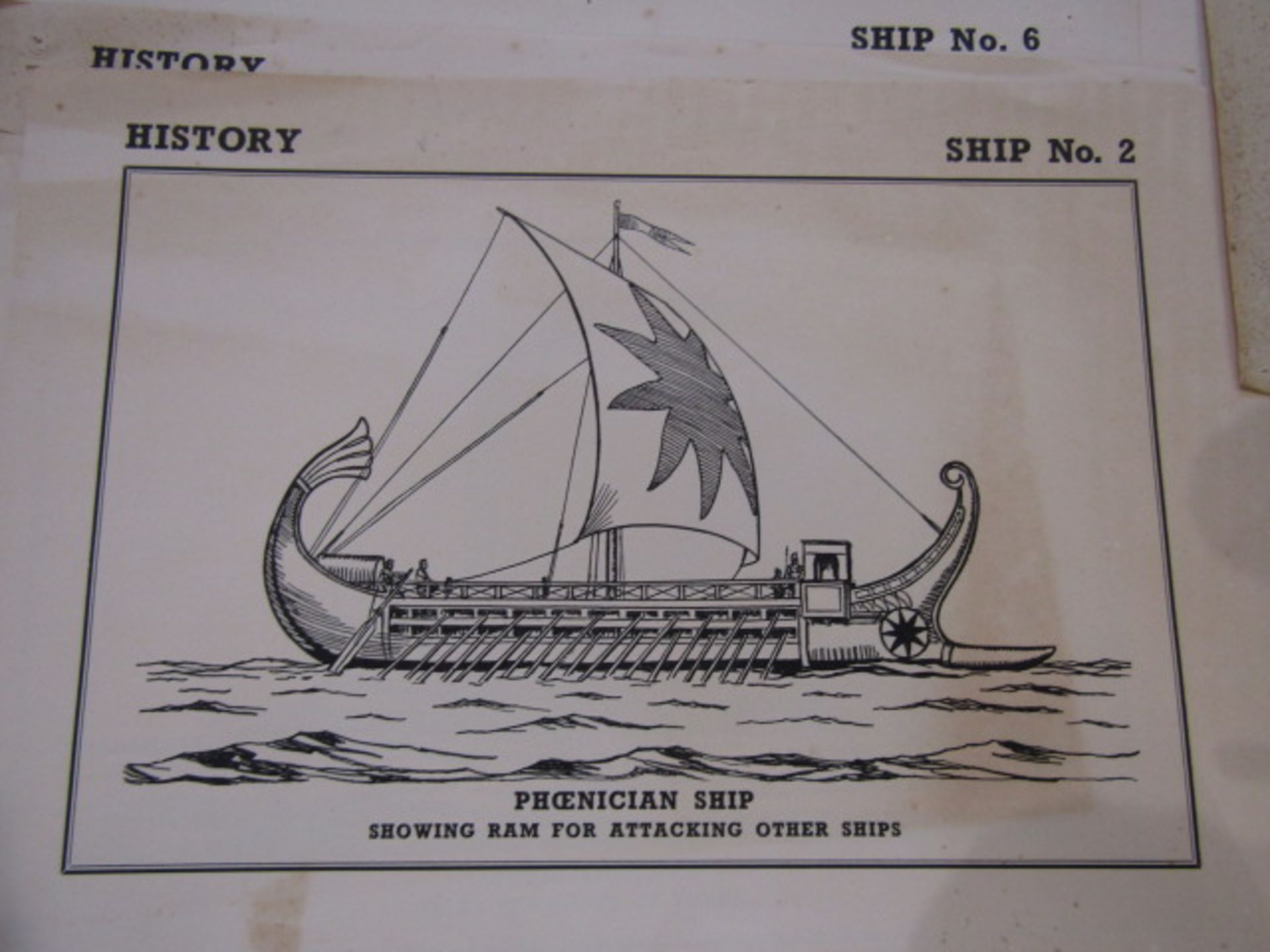 Vintage education prints History Viking ships  (15) Religious Instruction - 8 charts and 3 maps an - Image 6 of 32