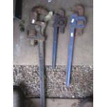 3 adjustable wrenches