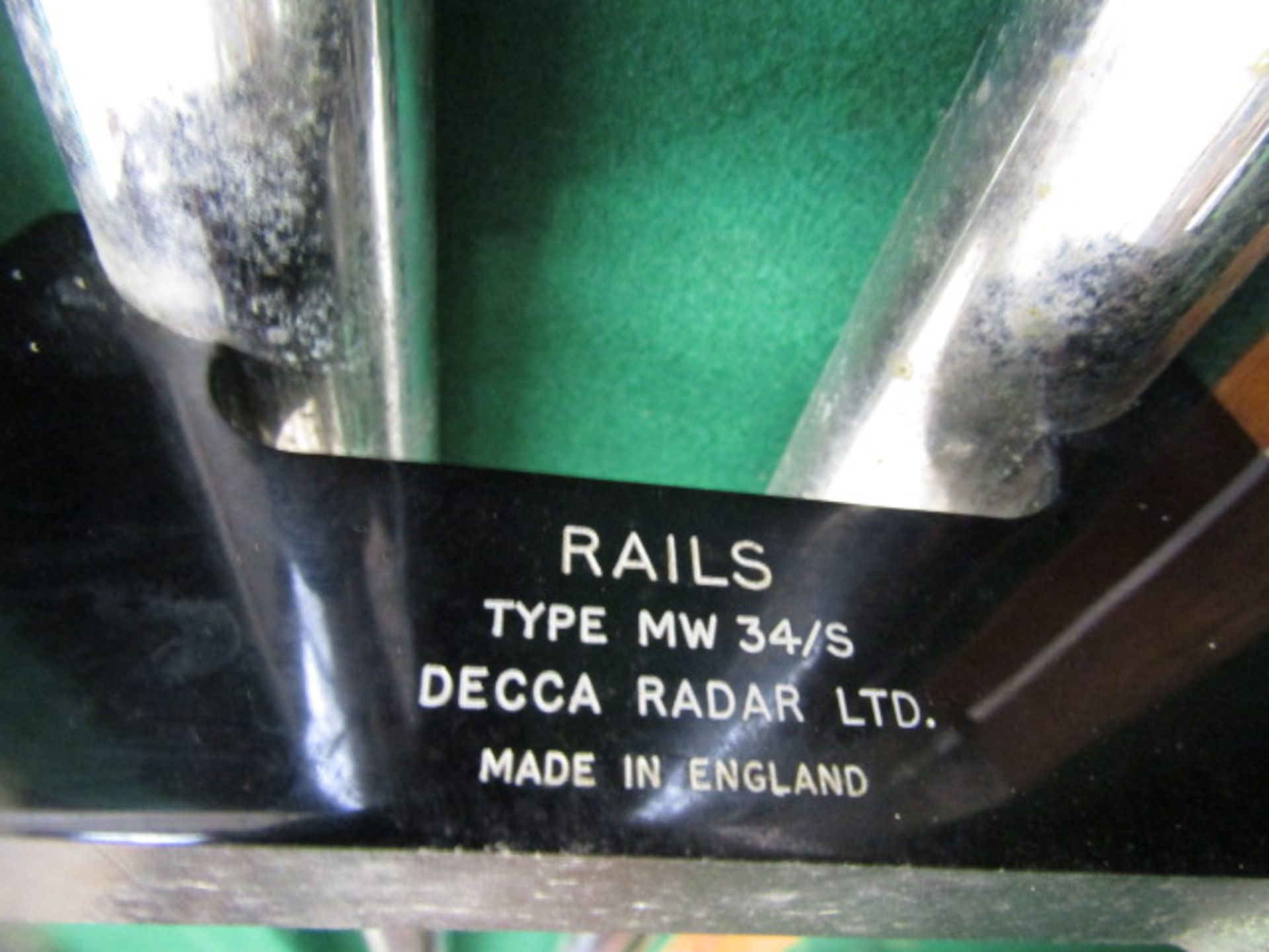 An Air Ministry Decca Radar test bench in a teak box. 1950's? - Image 8 of 8