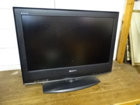 Sony 26" LCD TV from a house clearance (no remote)