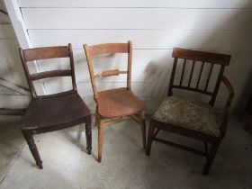 3 Antique chairs