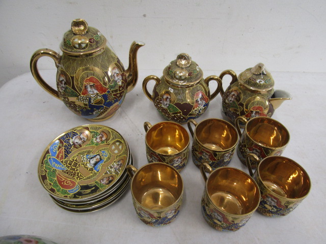 2 oriental tea sets 1 part set - Image 4 of 5